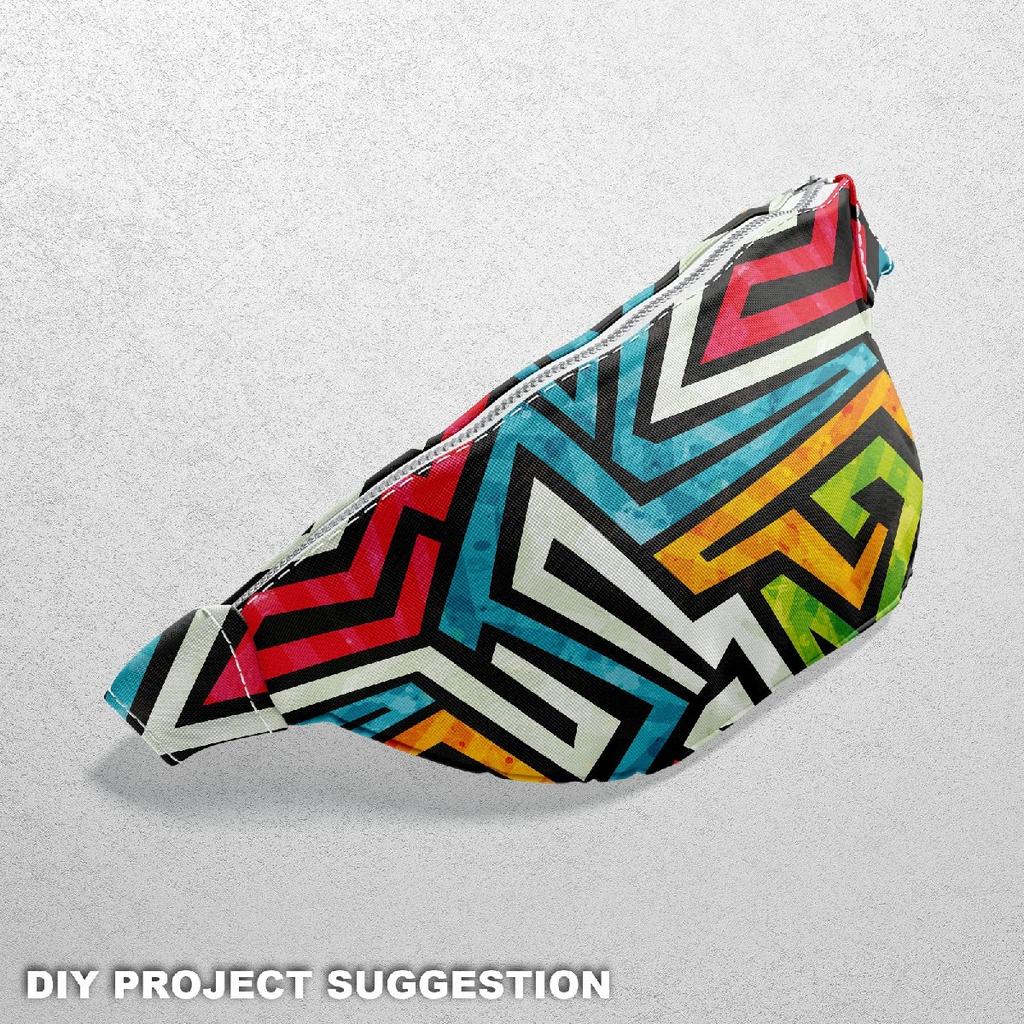 Outdoor Dekostoffe Oxford - Motiv Graffiti I Dx074