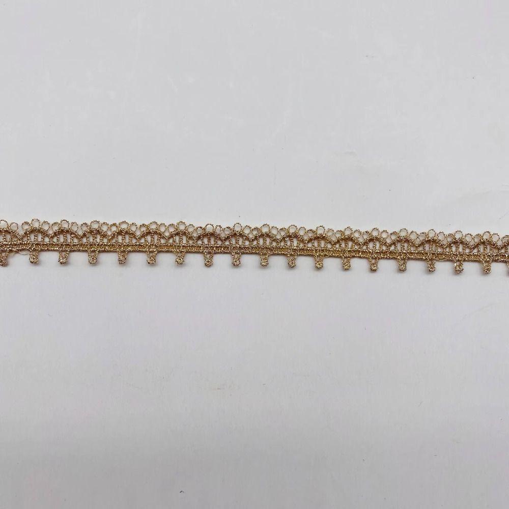 20Yards 1.3cm Wide Embroidered Lace Trim Purl Garment Trim  Children's Clothing Accessories