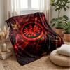 Eintracht Frankfurt Football Print Flannel Blanket, Soft Warm Lightweight Throw Blanket for Sofa Bed Camping