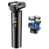 Electric Shaver Shaving 2026 Model 57 Blades 360 Mens Close Shave Triple Blade Net Rotary Type Lightweight Low Noise IPX7 Fully Waterproof Wet Dry Use