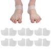 6 pares de almohadillas para el talón Protector de cojín cubierta protectora del talón con absorción de impactos con agujeros