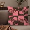 Fashion AALBA RROSA Pillow Case Silky Elegant Comfort Sofa Bed Invisible Zipper