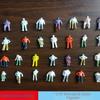 100PCS 1:75  1:87 1:100 1:150 1:200 1:300 Scale Figures Assorted Poses Action Figures  Fairy Garden