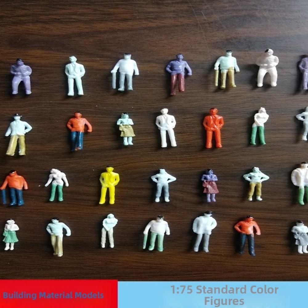 100PCS 1:75 1:87 1:100 1:150 1:200 1:300 Scale Figures Assorted Poses Action Figures Fairy Garden