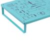 Induction Cooker Shelf Bracket Stylish Simple Gas Stove Cover Base Shelf for Kitchen Green