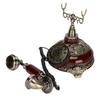Antique   Telephone, Retro Vintage Corded Phone with One Key Answ ing and   Function, for   Cafe Bar Decoration