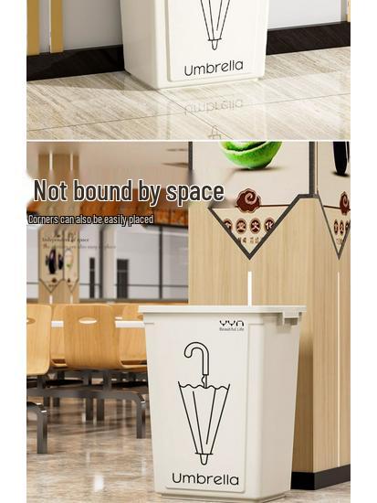 Large Capacity Umbrella Stand Rack for Entryways and Classrooms - Ideal for Long-Handled Umbrellas
