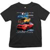 Ford Mustang The Legend Lives Youth T-Shirt Licensed Ford Design Tee