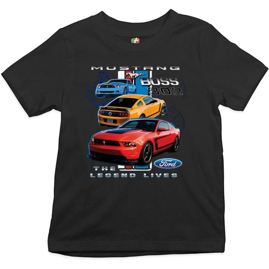 Футболка для молодежи Ford Mustang Легенда Жива с лицензионным дизайном Ford S