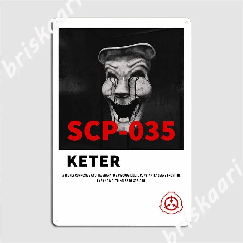 

Scp 035 Металева Вивіска Декорація Кіно Кухня Таблички Клуб Бар Бляшана Вивіска Плакати 20x30cm