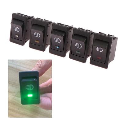 1Pc 12V 35A Uniwersalny samochód przeciwmgielny Przełącznik kołyskowy Led Dash Dashboard 4Pin