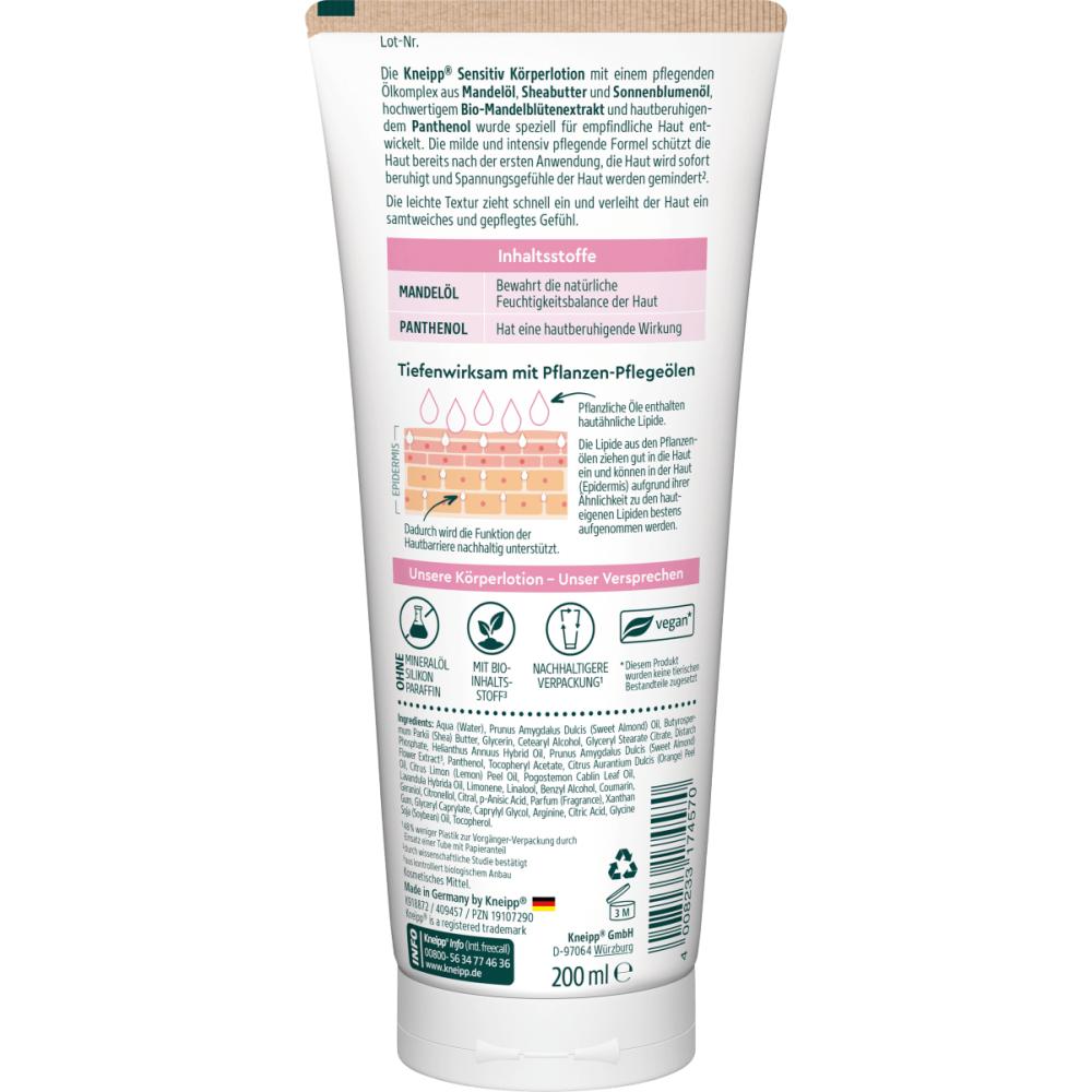 Kneipp Body Lotion Sensitive Almond Blossom 200ml