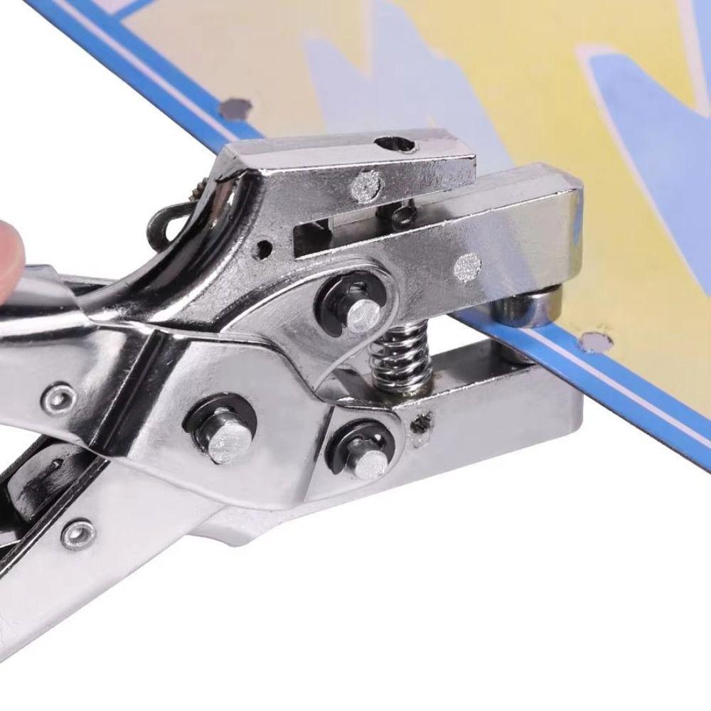 Portable Handheld Eyelet Hole Punch Hollow Design Rivet Setting Tool Grommet Pliers  Canvas Work
