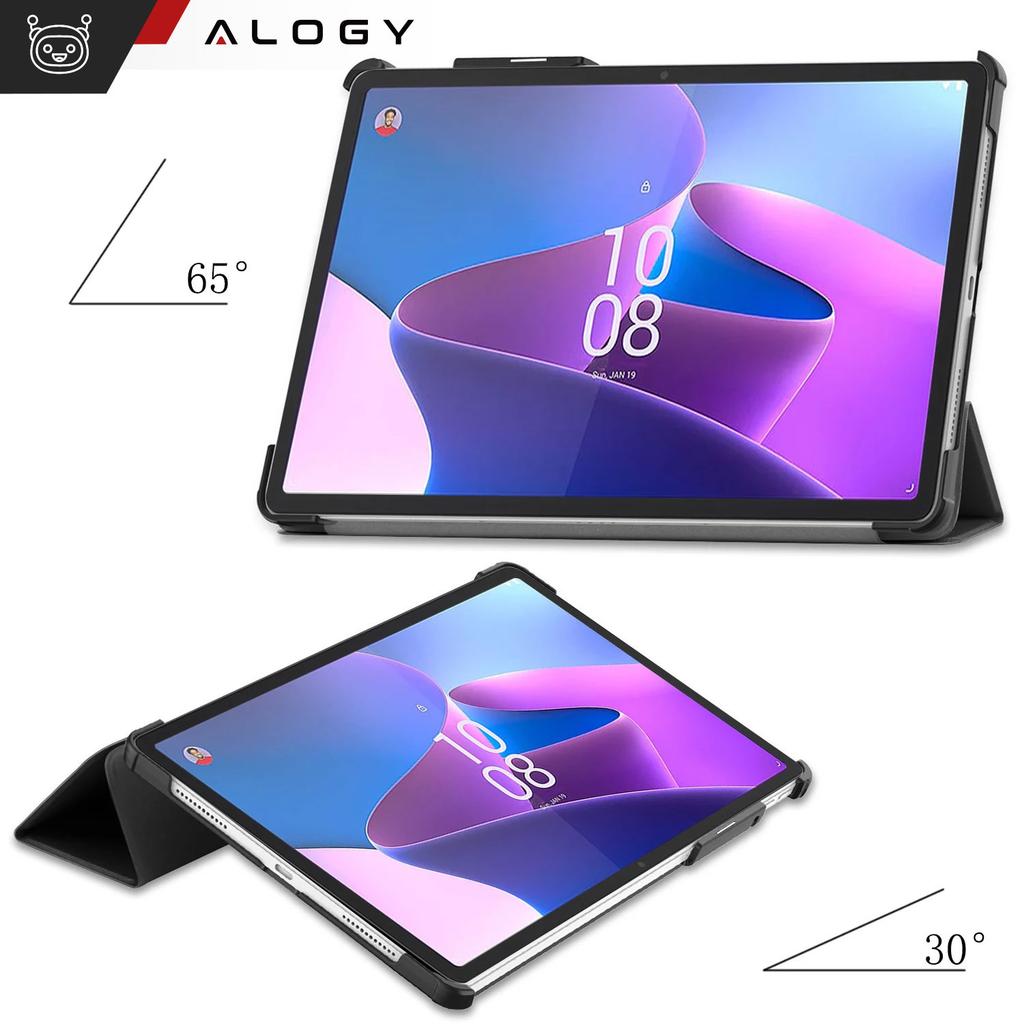 Etui Na Tablet Lenovo Tab P11 Pro 2 Gen 11.2 Tb-132Fu Tb-132Xu Obudowa Case Alogy Book Cover Czarne