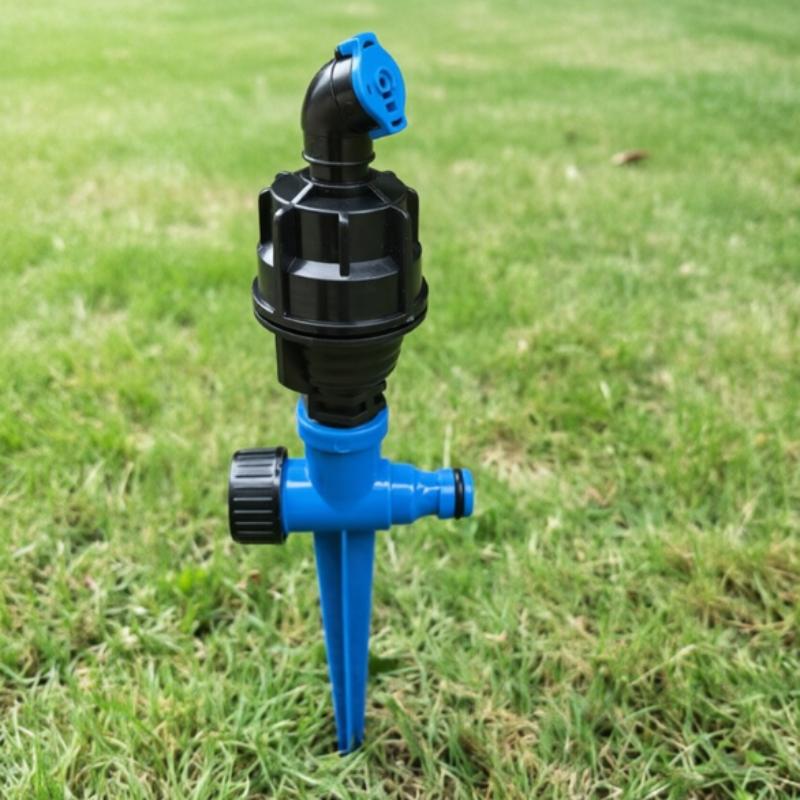New 1/2" 360°Rotating Nozzle Lawn Irrigation Sprinklers Head Large-Area Automatic Garden Orchard Lawn Irrigation Watering Device