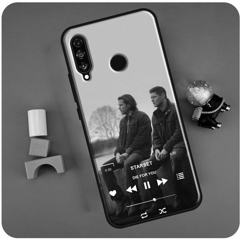 Angel Castiel Supernatural Case For Huawei P30 P20 P40 Lite Nova 11 Pro 3i 8i 11i 9 10 SE 5T Y60 Y61 Y70 Y90 Y91 Cover
