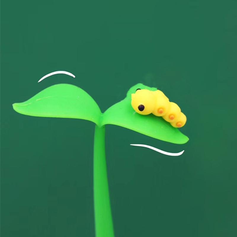 1 Piece Stationery Flowers Cute Cartoon Panda Soft Gel Pen Sunflower School Office Kawaii Supplies Creative Pens