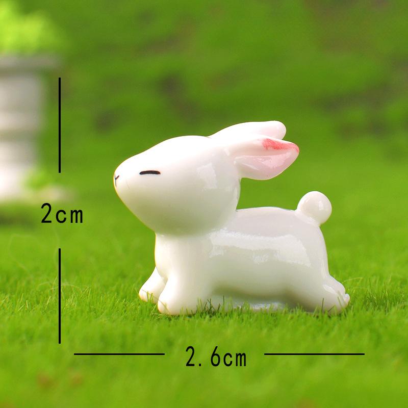 Cute and Sporty Little Rabbit Home Desktop Decoration Accessories Cartoon Rabbit Ornaments