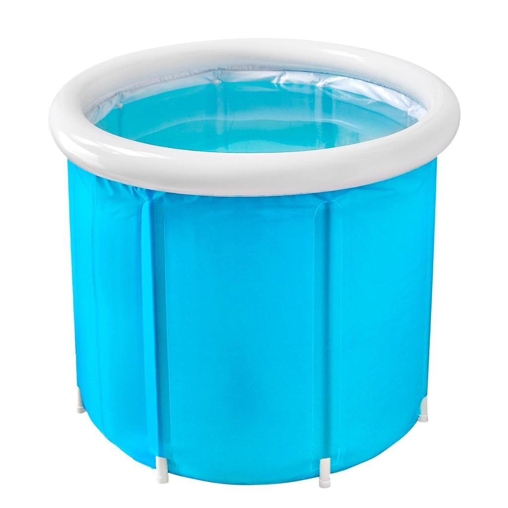Inflatable PVC Bubble Spa Tub for Adults - Home Steam & Ice Bath Use