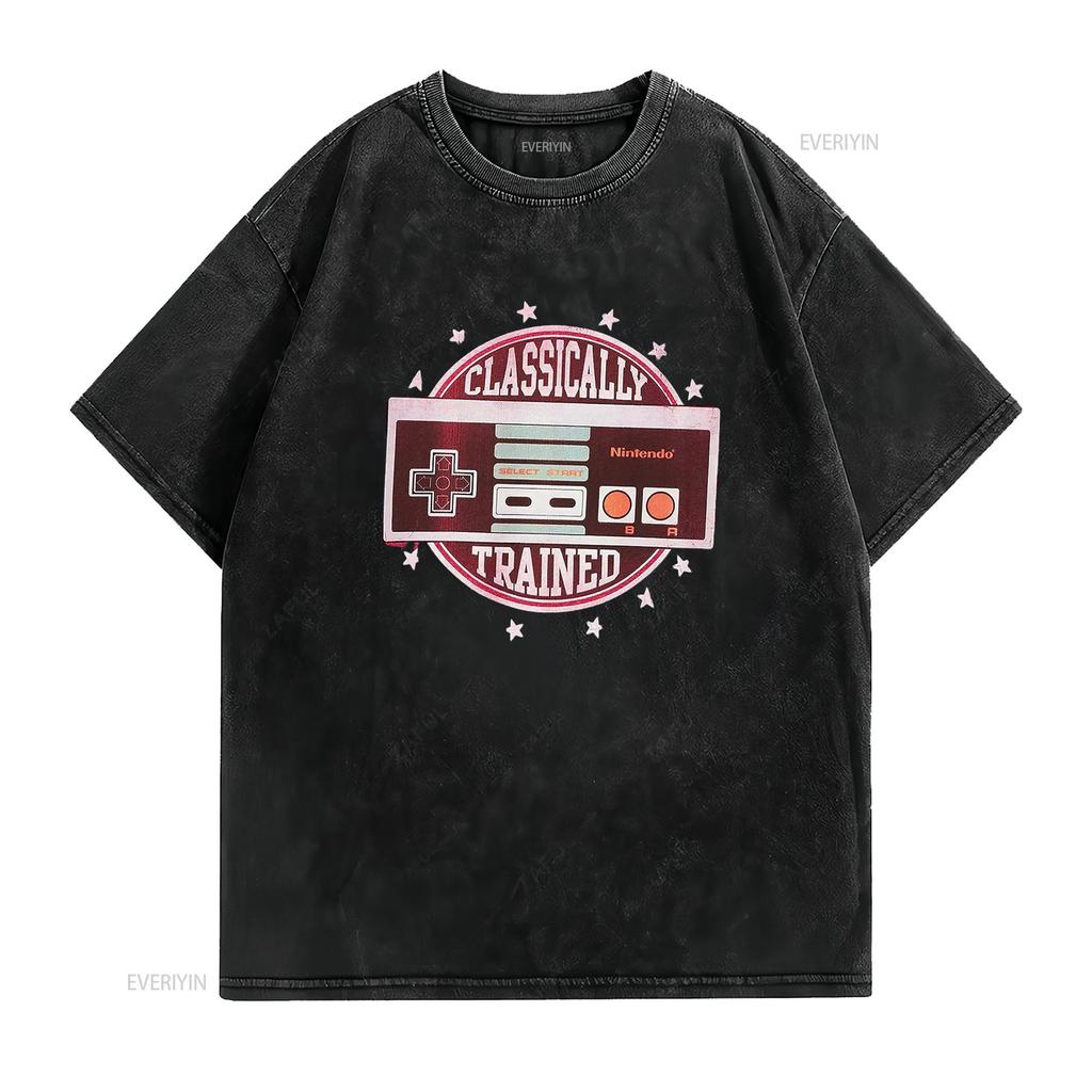 Classically Trained Musical Lover T Shirt vintage Washed designer clothes Slightly streetwear Stylish graphic Unisex Casual