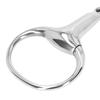 Stainless Steel Horse Snaffle Bit Oval Link Loose Ring Snaffle Horse Gag Ring  For Horses