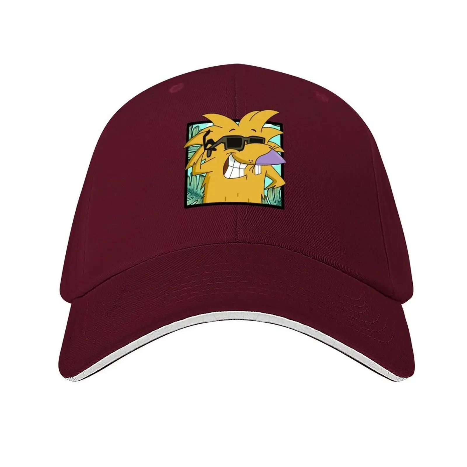 THE ANGRY BEAVERS Baseball Cap Anime Luxury Unisex Hat Big Size Hat derby hat GirlS Hats Unisexs