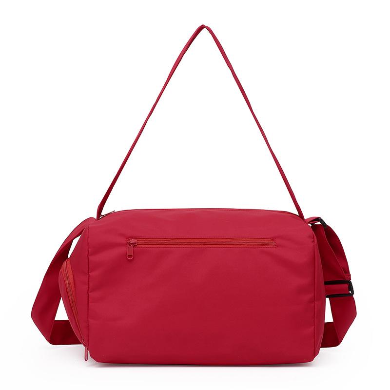 New Women's Shoulder Bag Travel Portable Lightweight Large Capacity Trendy Versatile Comfortable Wear-resistant Crossbody Back Fashion