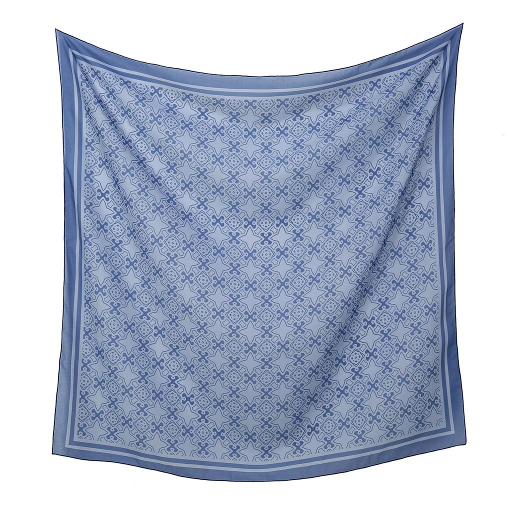 Neuer floral bedruckter 110 Quadratischer Schal Damen Muslimische Hijabs Schal Halstuch Halstuch Schals Kopftuch Bandanas Stirnband Stirnbänder