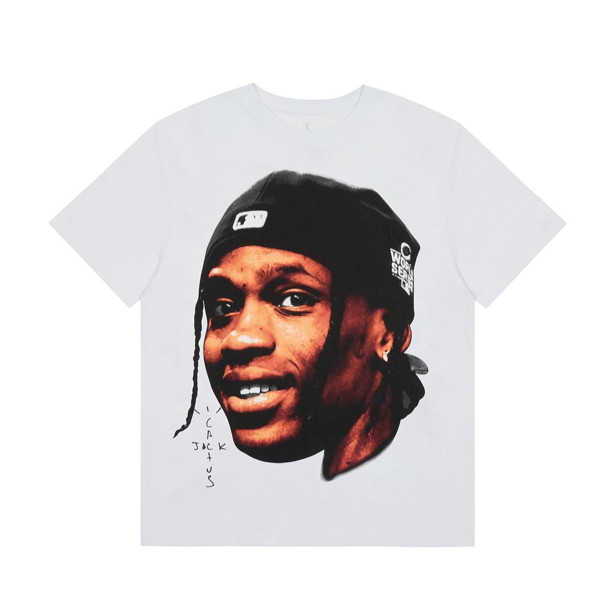 

Rapper Portrait Jackes Printed TShirt American Casual High Street Male and Female Couples Short Sleeves 2026 Spring summer 4XL