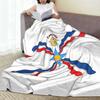 Luxury Assyrian Suryoyo Flag Blanket Breathable Fleece Sofa Throw Blanket for Home Bedroom Travel Throws Bedspread Quilt