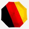 1PC Black Red Yellow Flag Automatic Open/Close Umbrella Compact Folding Umbrella with 8-Rib Shaft Lightweight Esign, Highquality Fabric1209A