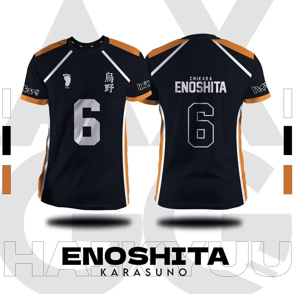 

Haikyuu Fukurodani Hinata Cartoon Anime Cosplay Men Jersey Summer Short Sleeve Children Tee Top 2026 New Fashion XXXL червоний