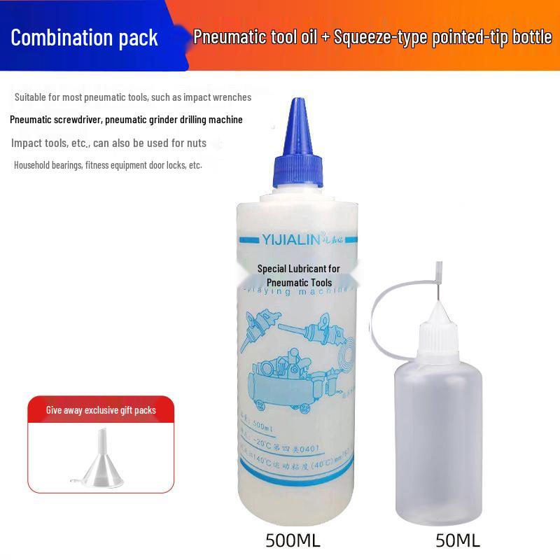 Air Tool Maintenance Oil for Impact Wrench, Grease Gun, Screwdriver, Grinder, and Nail Gun