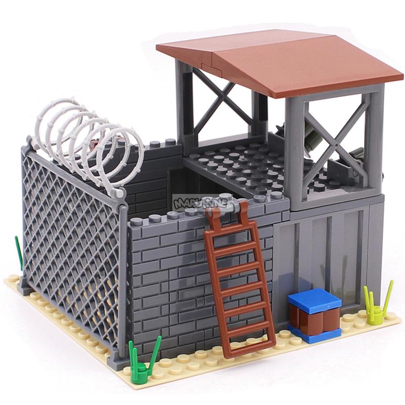 High-Standard Marumine Superior-Grade 23Pcs Moc First-Class Construction-Blocks First-Class Wwii Army-Inspired Top-Grade Base First-Class Special