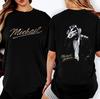 Tricou Casual Streetwear 100% Bumbac Michael Jackson Poziție de Dans An