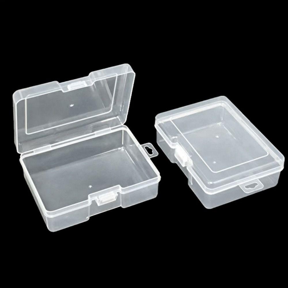 Square Packing Storage Box Small Items Case Sundries Organizer Fishing Tools Accessories