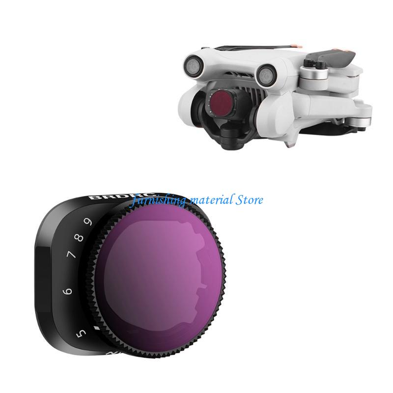 Y5GD Variable ND Lens Filters 2-5 Stops / 5-9 Stops Screen Protector Optical Glass Filter for Mini 3 Accessory
