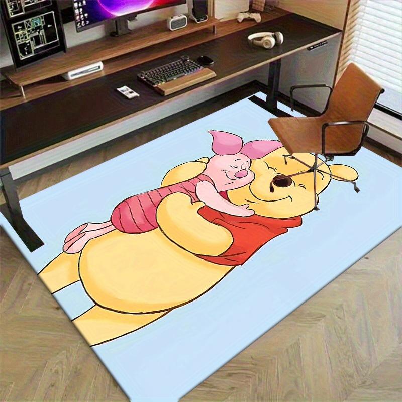 1pc, "Home Decor Rug, Office Carpet, Chair Pad, Outdoor Mat, Gift Idea - Cozy Winnie The Pooh & Piglet Design"P162