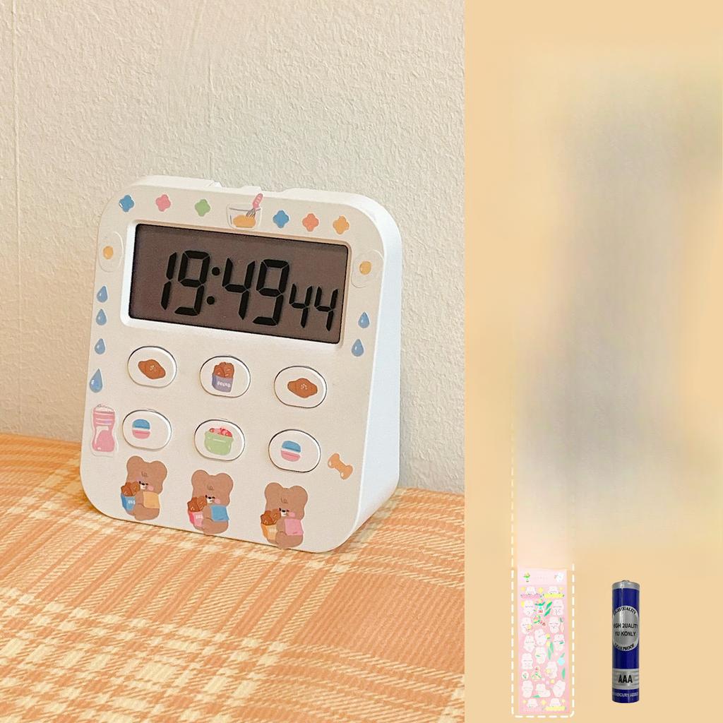 Söt Timer Självreglerande Väckarklocka Påminnelser för Barn Studenter Lär sig Tidshantering Timer