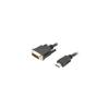 LANBERG LANBERG HDMI CABLE MALE/DVI-D 18+1 MALE SINGLE LINK 3M BLACK