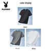 PLAYBOY Men's Heavyweight Pure Cotton Graphic T-Shirt