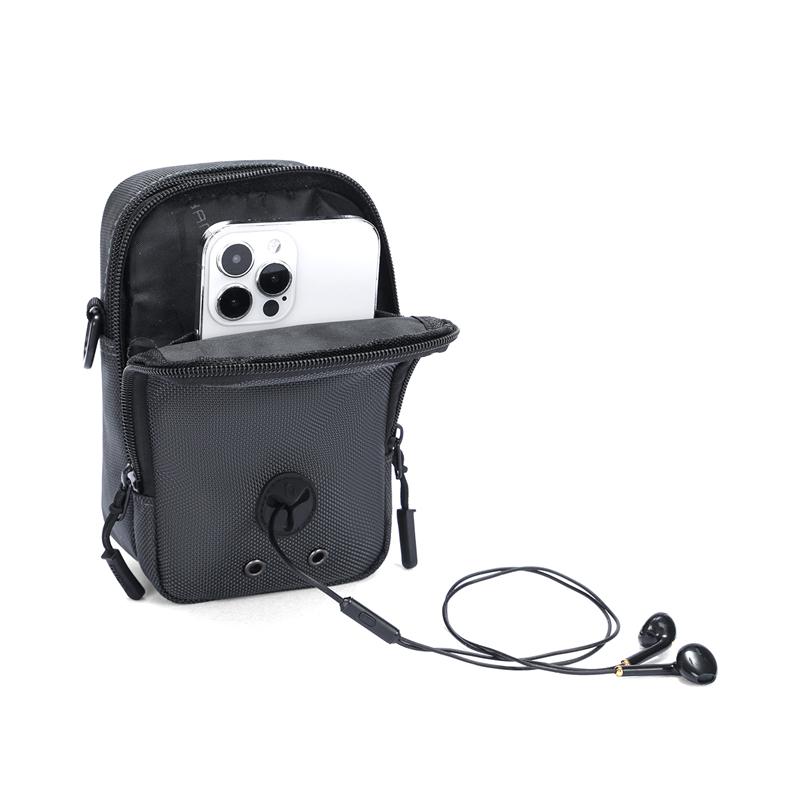 Mobile Phone Bag Men's Shoulder Crossbody Bag Water-Repellent Oxford Bag