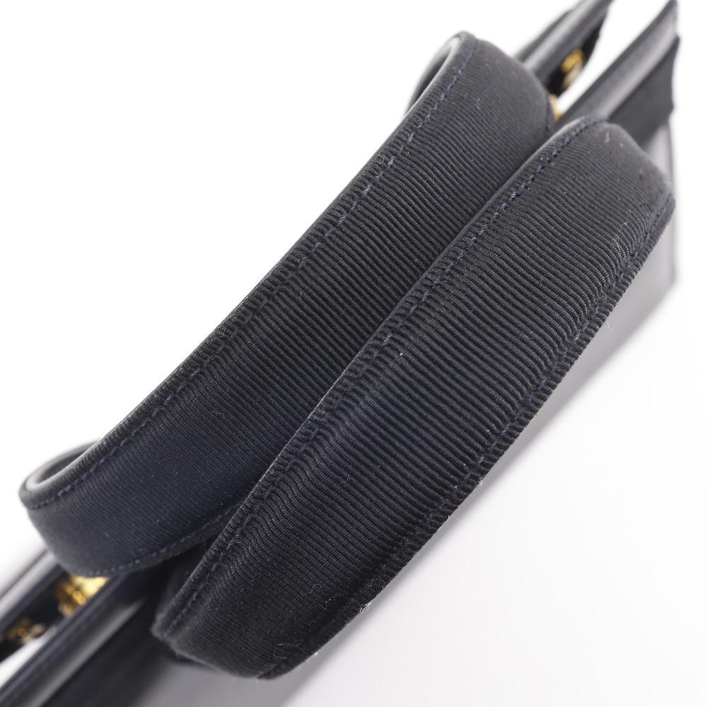 Salvatore Ferragamo Vara Ribbon Handbag BA214178 2WAYShoulder Black Calfskin Women Used