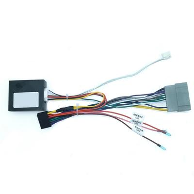 Adaptador de energia para rádio de carro 16PIN Caixa Canbus para Jeep Compass Jeep Grand Cherokee wk