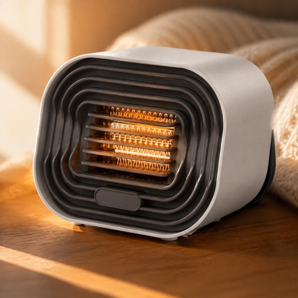 Portable Electric Fan Heater Energy Saving Electric Warmer Fan Heater Bathroom Heater  Bathroom