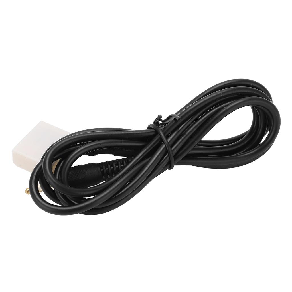 1m Long AUX Audio Input Adapter 3.5mm Black Replacement for Camry Corolla RAV4 Tacoma Music Player