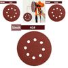 Premium Quality 5-inch 8-hole Sanding Discs With Superior Wear-resisting Alumina