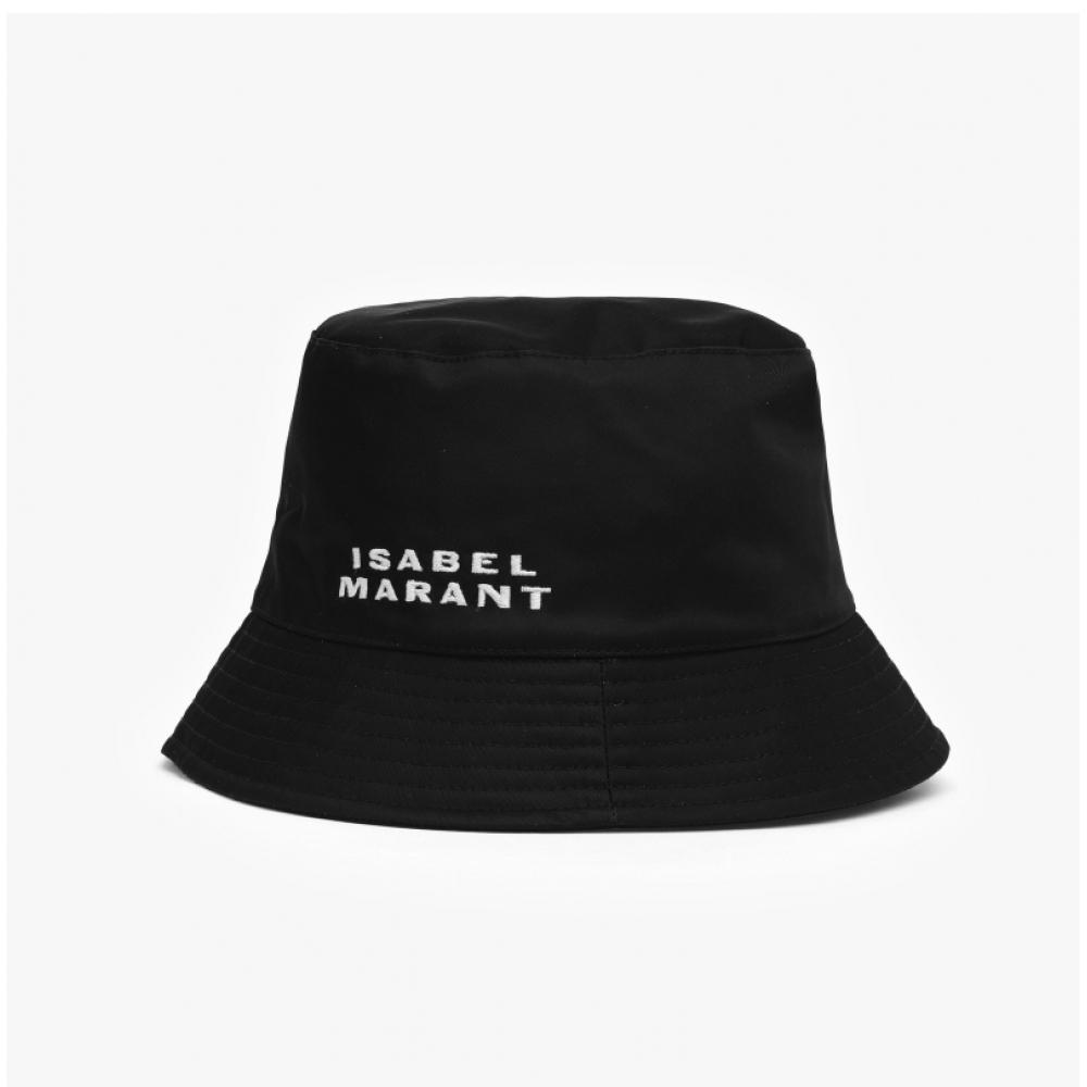 Isabelle Marant Cu001xfa B1c02a 01bk Haley Halley Logo Embroidery Bucket Hat