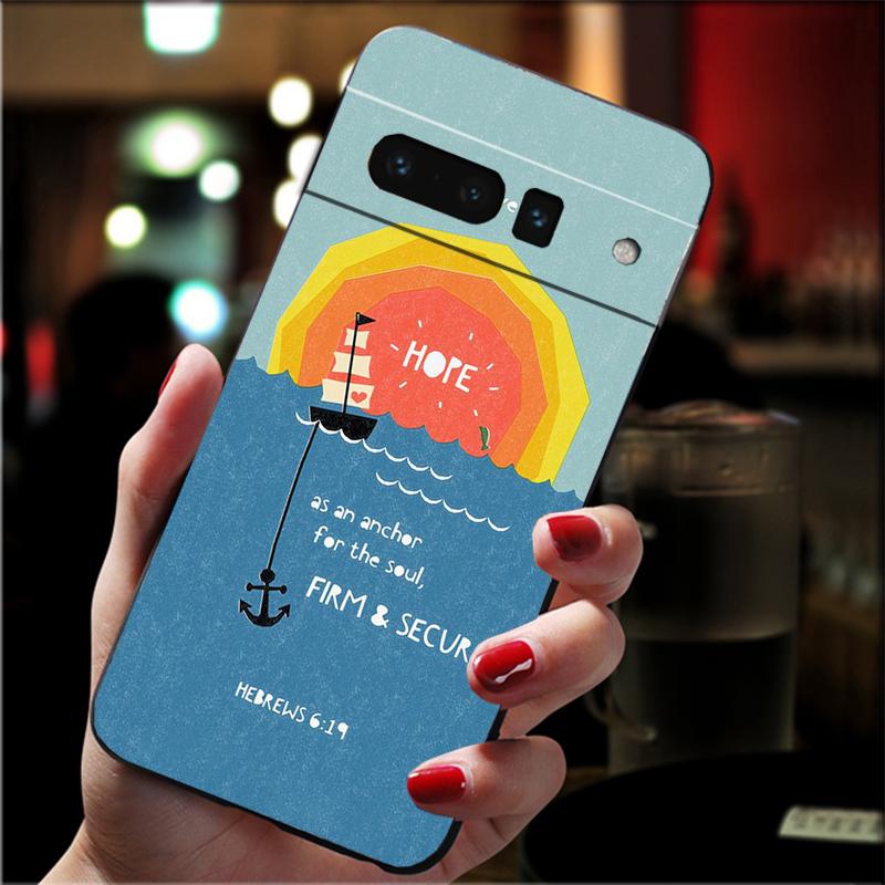 

Christian Bible Verses Phone Case For Google Pixel 10 9 Pro XL 9A 8 7 6 Pro Pixel 8A 7A 6A Pixel 8 7 6 5 Google Pixel 6 Pro