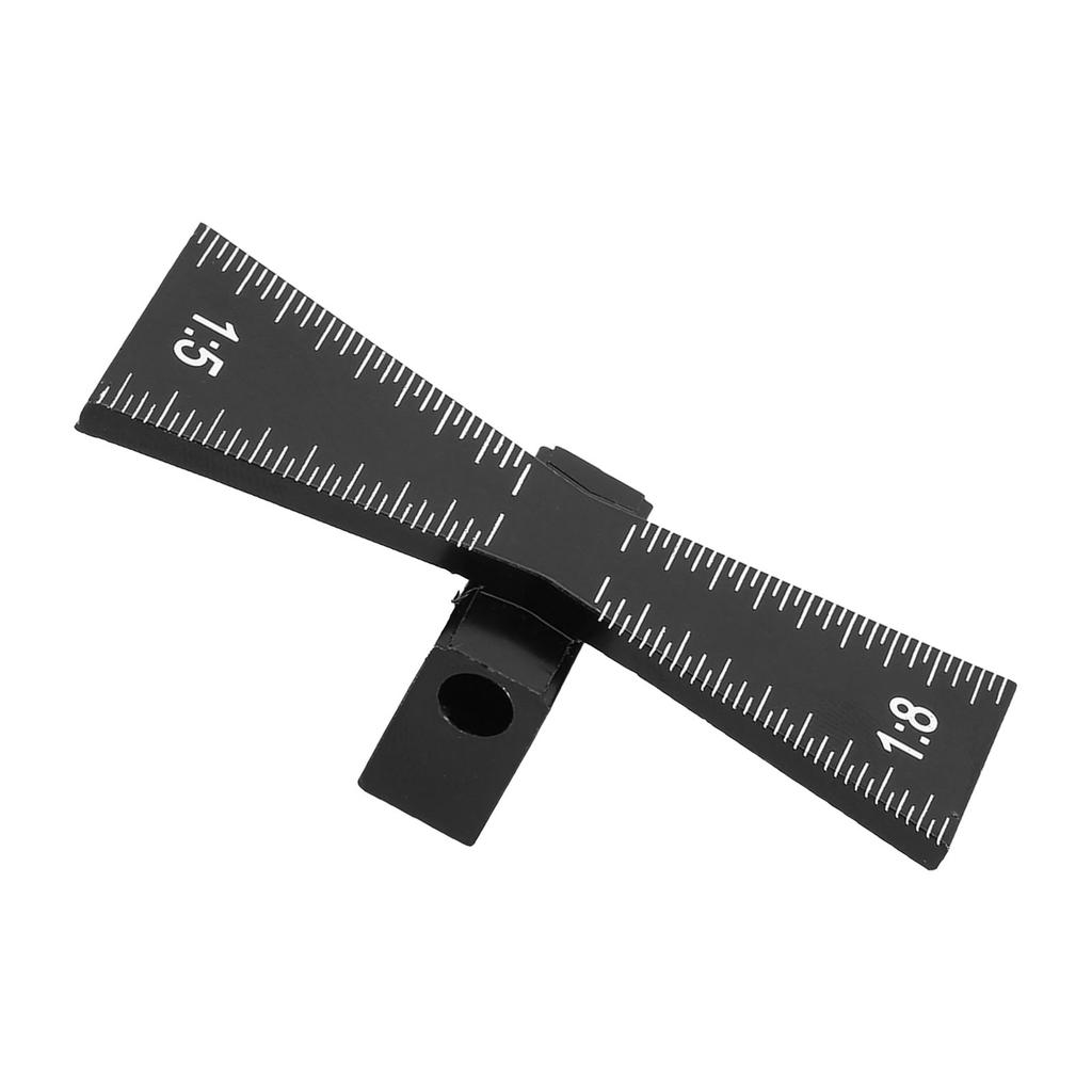 Aluminum alloy dovetail tool, woodworking tool, dovetail ing connecting rul 1:5 1:8, sturdy and stable, easy to use, tilt